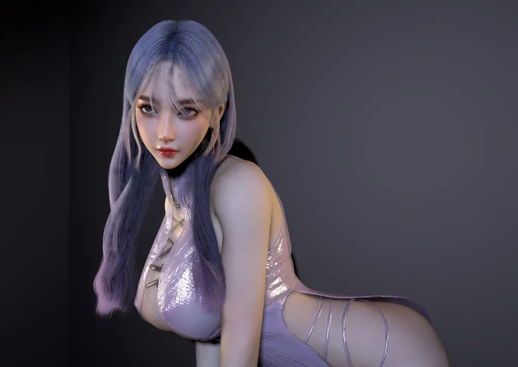 ShaoB.蓝色妖姬-林夕资源VAM