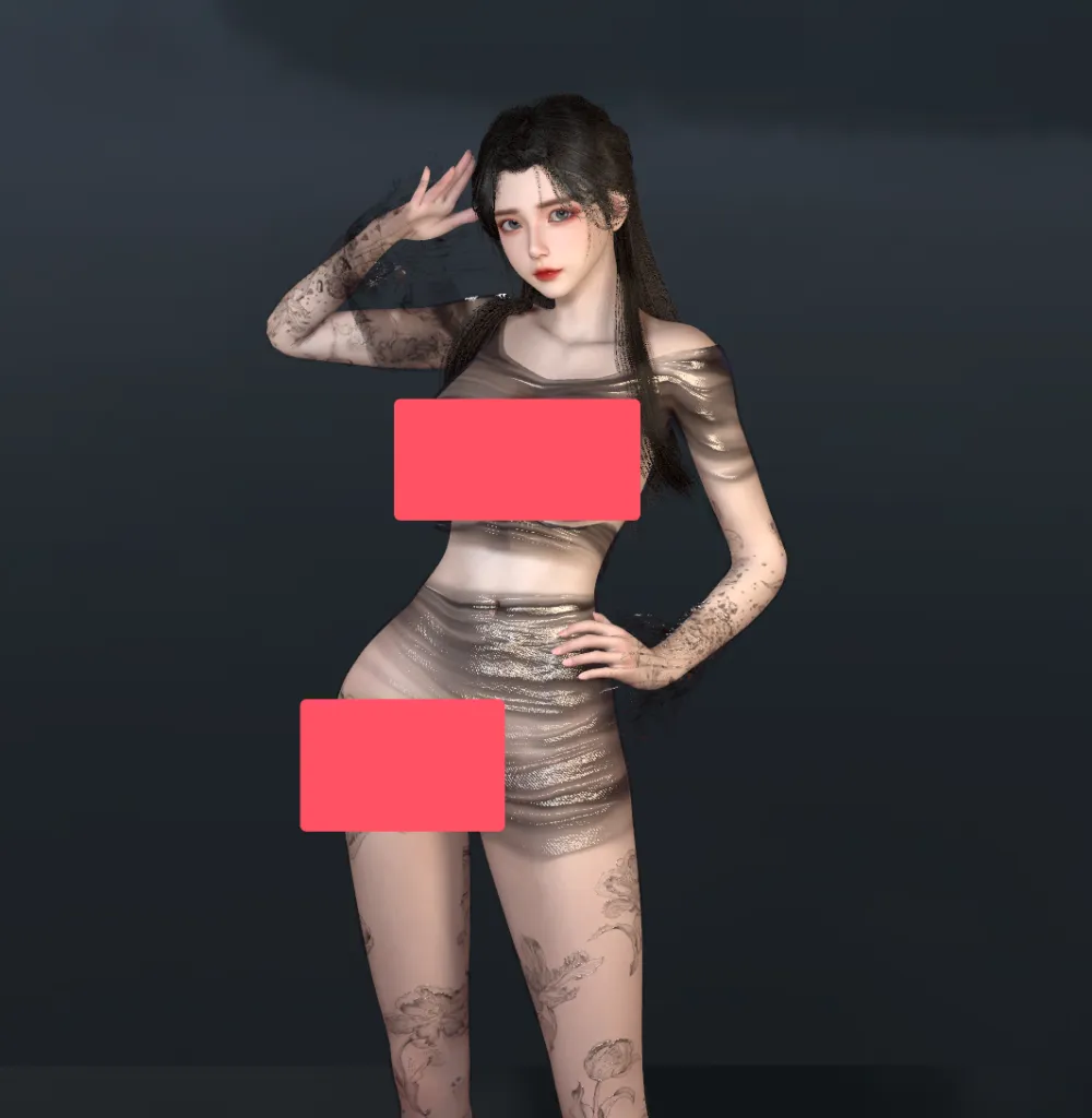 WOLFred.tights-林夕资源VAM