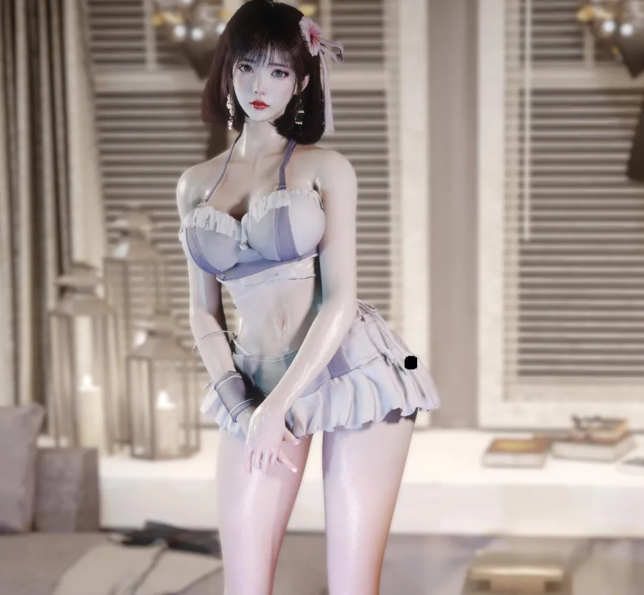 vvvevevvv.Tifa_Lockhart_Bikini_Outfit-林夕资源VAM